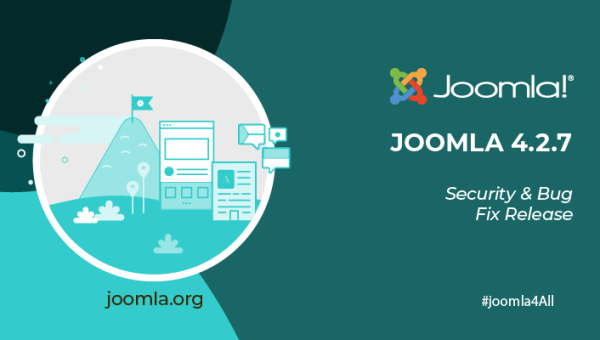 Joomla 4.2.7 Güvenlik ve Hata Düzeltme Sürümü